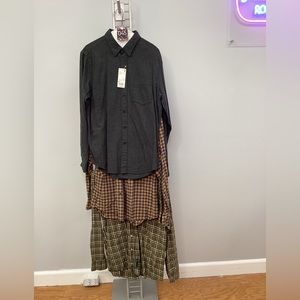 45 - Three Men’s Button Down Shirts Size Medium